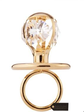Matashi Gold Crystal Pacifier